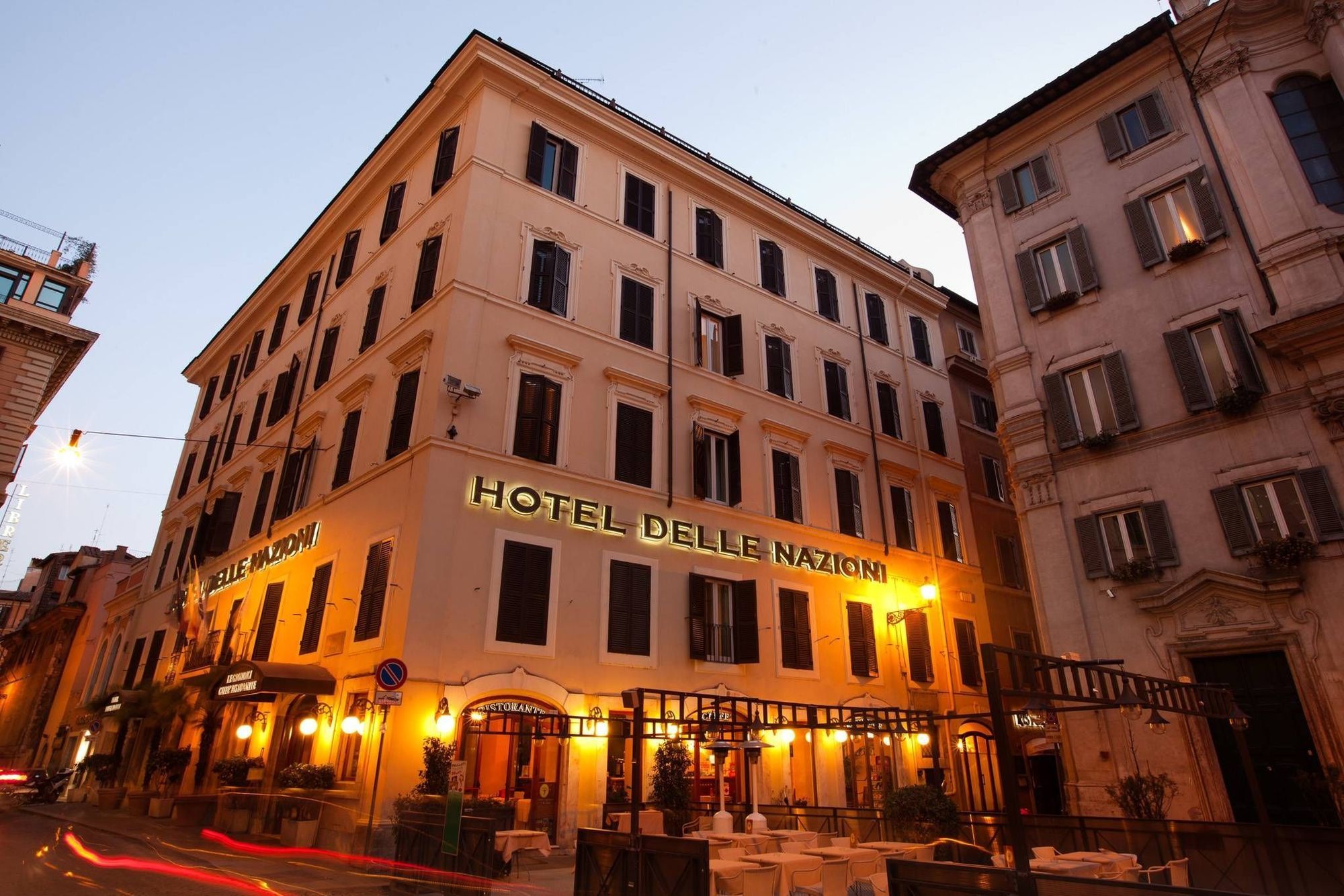 Hotel Delle Nazioni Rom Exterior foto